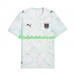 Camisola Seleção da Austríaca Homem Equipamento alternativo Mundial 2026 Mangas Curtas