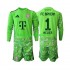 Camisola de Guarda-redes Bayern de Munique Manuel Neuer 1 Criança Equipamento principal 2026-2027 Mangas Compridas