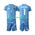 Camisola de Guarda-redes Seleção da Belga Thibaut Courtois 1 Criança Equipamento principal Mundial 2026 Mangas Curtas