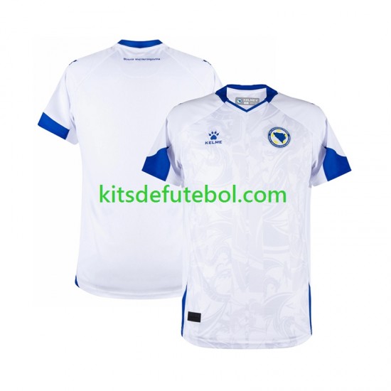 Camisola Bosnia Herzegovina Homem Equipamento alternativo Mundial 2026 Mangas Curtas
