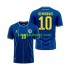 Camisola Bosnia Herzegovina Ermedin Demirovic 10 Homem Equipamento principal Mundial 2026 Mangas Curtas