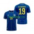 Camisola Bosnia Herzegovina Kerim Alajbegovic 19 Homem Equipamento principal Mundial 2026 Mangas Curtas
