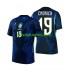 Camisola Seleção da Brasileira Endrick 19 Homem Equipamento alternativo Mundial 2026 Mangas Curtas
