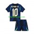 Camisola Seleção da Brasileira Neymar JR 10 Criança Equipamento alternativo Mundial 2026 Mangas Curtas