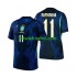 Camisola Seleção da Brasileira Raphinha 11 Homem Equipamento alternativo Mundial 2026 Mangas Curtas