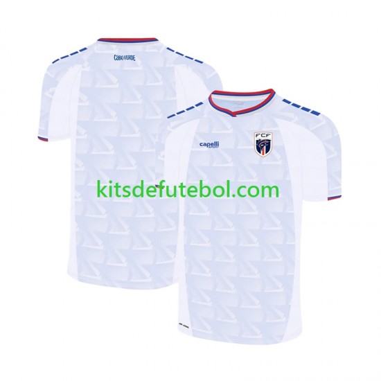 Camisola Cape Verde Homem Equipamento alternativo Mundial 2026 Mangas Curtas