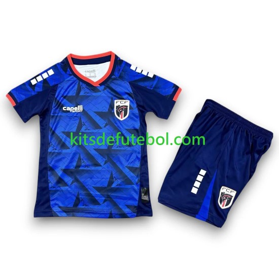 Camisola Cape Verde Criança Equipamento principal Mundial 2026 Mangas Curtas