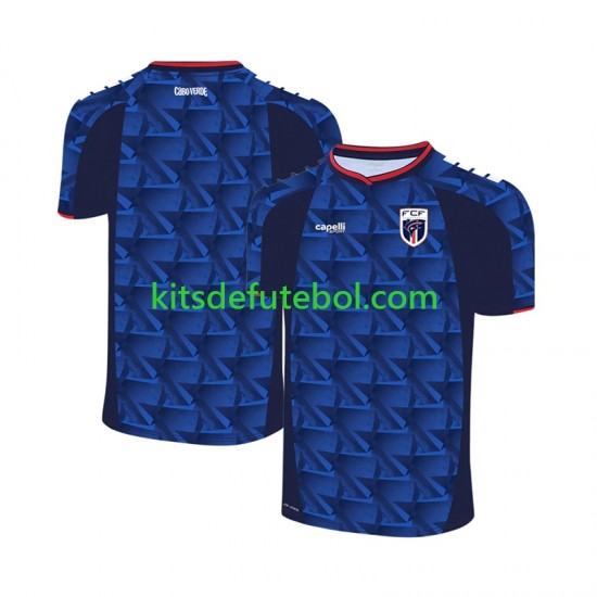 Camisola Cape Verde Homem Equipamento principal Mundial 2026 Mangas Curtas