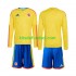 Camisola Seleção da Colombiana Criança Equipamento principal Mundial 2026 Mangas Compridas