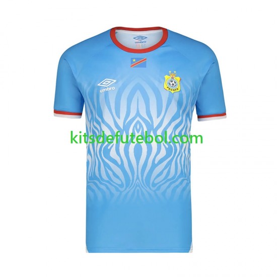 Camisola DR Congo Homem Equipamento alternativo Mundial 2026 Mangas Curtas