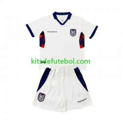 Camisola Seleção da Equatoriana Criança Terceiro equipamento Mundial 2026 Mangas Curtas