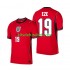 Camisola Seleção da Inglesa Eberechi Eze 19 Homem Equipamento alternativo Mundial 2026 Mangas Curtas
