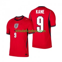Camisola Seleção da Inglesa Harry Kane 9 Homem Equipamento alternativo Mundial 2026 Mangas Curtas