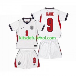 Camisola Seleção da Inglesa Harry Kane 9 Criança Equipamento principal Mundial 2026 Mangas Curtas