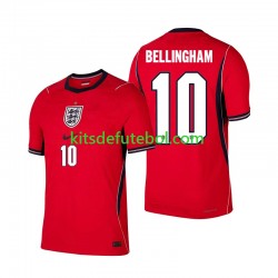 Camisola Seleção da Inglesa Jude Bellingham 10 Homem Equipamento alternativo Mundial 2026 Mangas Curtas