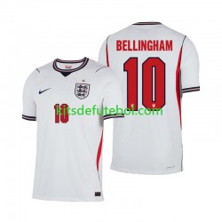 Camisola Seleção da Inglesa Jude Bellingham 10 Homem Equipamento principal Mundial 2026 Mangas Curtas