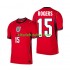 Camisola Seleção da Inglesa Morgan Rogers 15 Homem Equipamento alternativo Mundial 2026 Mangas Curtas