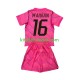 Camisola de Guarda-redes Seleção da Francesa Mike Maignan 16 Criança Equipamento alternativo Mundial 2026 Mangas Curtas