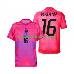Camisola de Guarda-redes Seleção da Francesa Mike Maignan 16 Homem Equipamento alternativo Mundial 2026 Mangas Curtas