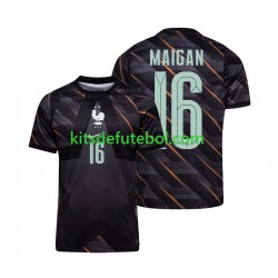 Camisola de Guarda-redes Seleção da Francesa Mike Maignan 16 Homem Equipamento principal Mundial 2026 Mangas Curtas