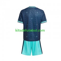 Camisola Seleção da Alemã Criança Equipamento alternativo Mundial 2026 Mangas Curtas