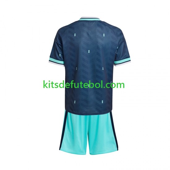 Camisola Seleção da Alemã Criança Equipamento alternativo Mundial 2026 Mangas Curtas
