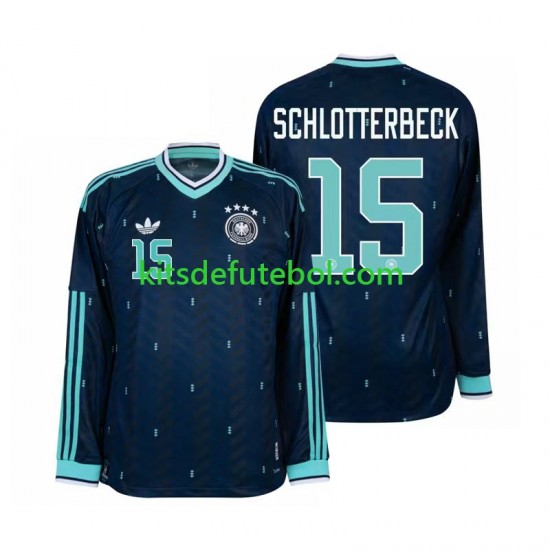 Camisola Seleção da Alemã Nico Schlotterbeck 15 Homem Equipamento alternativo Mundial 2026 Mangas Compridas