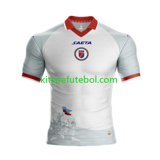 Camisola Haiti Homem Equipamento alternativo Mundial 2026 Mangas Curtas