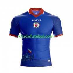 Camisola Haiti Homem Equipamento principal Mundial 2026 Mangas Curtas
