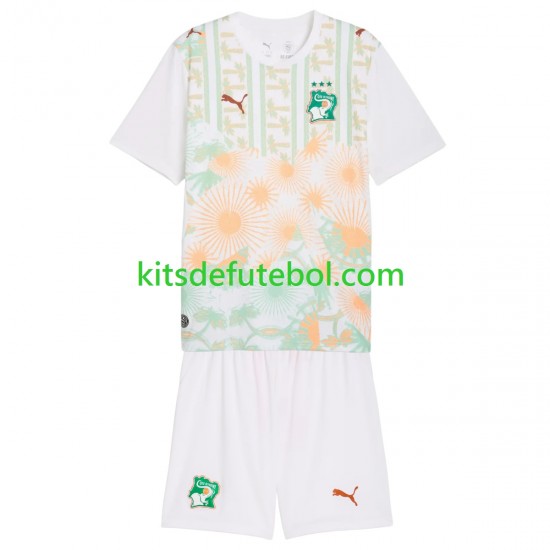Camisola Seleção da Marfinense Criança Equipamento alternativo Mundial 2026 Mangas Curtas