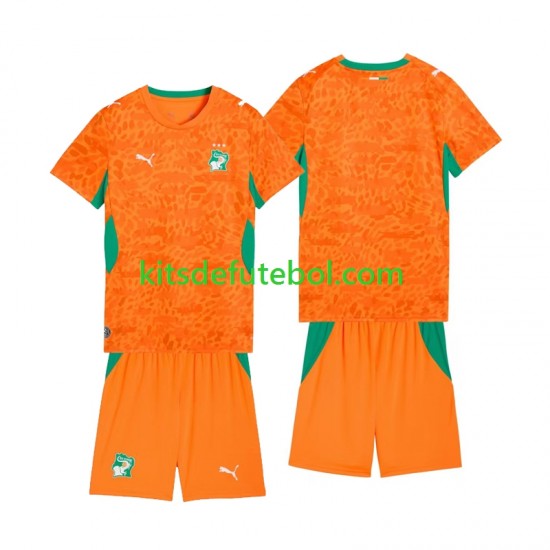 Seleção da Marfinense Football Kit Homem Criança Equipamento principal Mundial 2026 Mangas Curtas