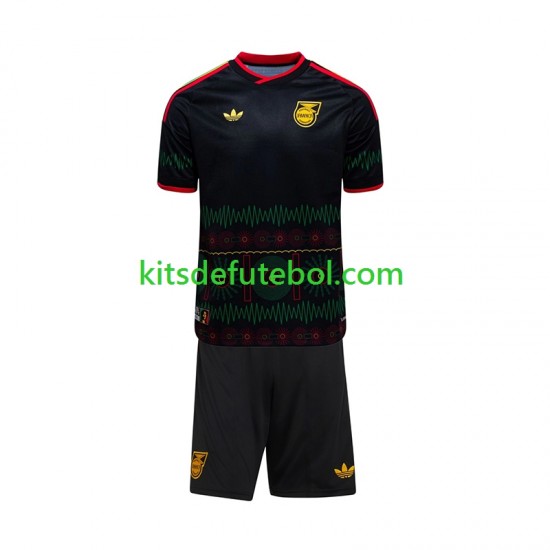 Camisola Seleção da Jamaicana Criança Equipamento alternativo Mundial 2026 Mangas Curtas
