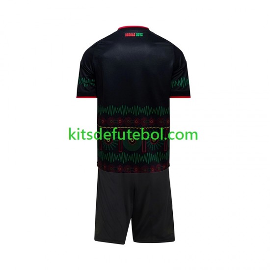 Camisola Seleção da Jamaicana Criança Equipamento alternativo Mundial 2026 Mangas Curtas