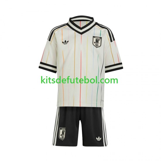 Camisola Seleção da Japonesa Criança Equipamento alternativo Mundial 2026 Mangas Curtas