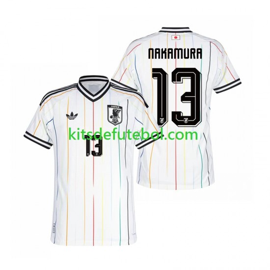 Camisola Seleção da Japonesa Keito Nakamura 13 Homem Equipamento alternativo Mundial 2026 Mangas Curtas