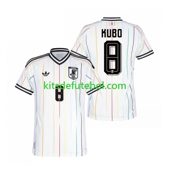 Camisola Seleção da Japonesa Kubo 8 Homem Equipamento alternativo Mundial 2026 Mangas Curtas