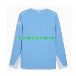 Camisola Manchester City Criança Equipamento principal 2026-2027 Mangas Curtas