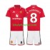 Camisola Manchester United Bruno Fernandes 8 Criança Equipamento principal 2026-2027 Mangas Curtas