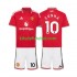 Camisola Manchester United Matheus Cunha 10 Criança Equipamento principal 2026-2027 Mangas Curtas