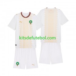 Camisola Seleção da Marroquina Criança Equipamento alternativo 2026 Mangas Curtas