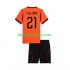 Camisola Seleção da Neerlandesa Frenkie de Jong 21 Criança Equipamento principal Mundial 2026 Mangas Curtas