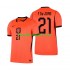 Camisola Seleção da Neerlandesa Frenkie de Jong 21 Homem Equipamento principal Mundial 2026 Mangas Curtas