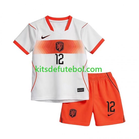 Camisola Seleção da Neerlandesa Frenkie de Jong 21 Homem Equipamento principal Mundial 2026 Mangas Curtas