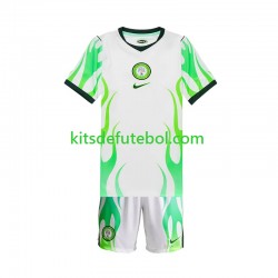 Camisola Seleção da Nigeriana Criança Equipamento alternativo 2026 Mangas Curtas