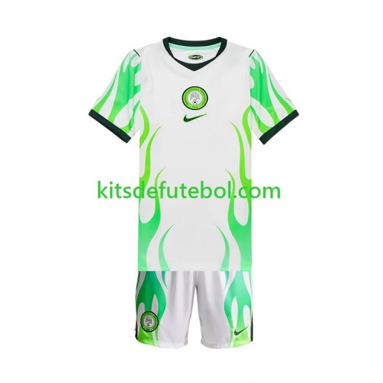 Camisola Seleção da Nigeriana Criança Equipamento alternativo 2026 Mangas Curtas