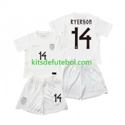 Camisola Seleção da Norueguesa Julian Ryerson 14 Criança Terceiro equipamento Mundial 2026 Mangas Curtas