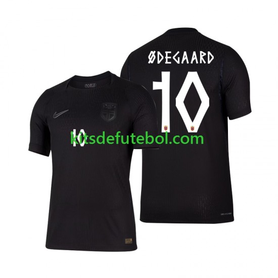 Camisola Seleção da Norueguesa Martin Odegaard 10 Homem Equipamento alternativo Mundial 2026 Mangas Curtas