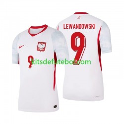 Camisola Selecção Polaca Robert Lewandowski 9 Homem Equipamento principal 2026 Mangas Curtas