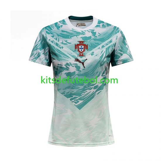 Camisola Seleção da Portuguesa Mulheres Equipamento alternativo Mundial 2026 Mangas Curtas