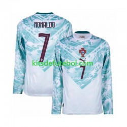 Camisola Seleção da Portuguesa Cristiano Ronaldo 7 Homem Equipamento alternativo Mundial 2026 Mangas Compridas